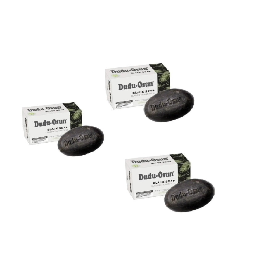 Dudu-Osun Natural African Black Soap - 3 x 150 Gr