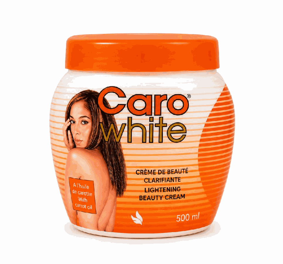 Caro White Lightening Beauty Cream med Carrot Oil – 500 ml