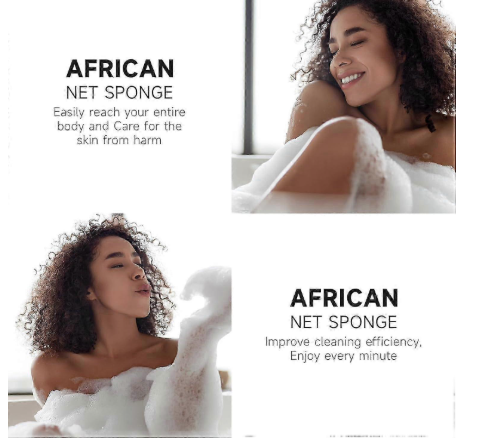 African Badenet sæt mix farver 3 stk - 75 cm