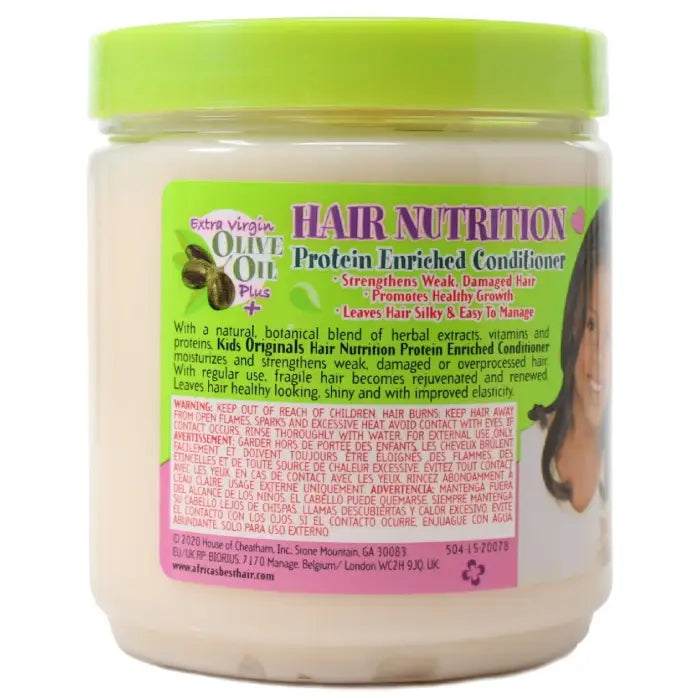 Africa's Best Kids Organics Hair Nutrition Protein Enriched Conditioner 433 ML
