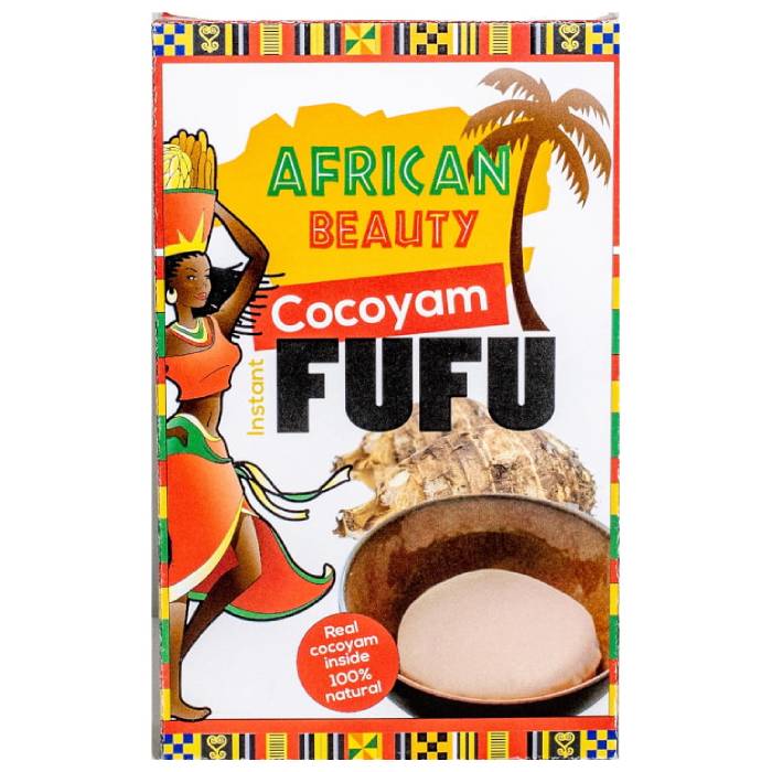 African Beauty Cocoyam FuFu - 681 Gr