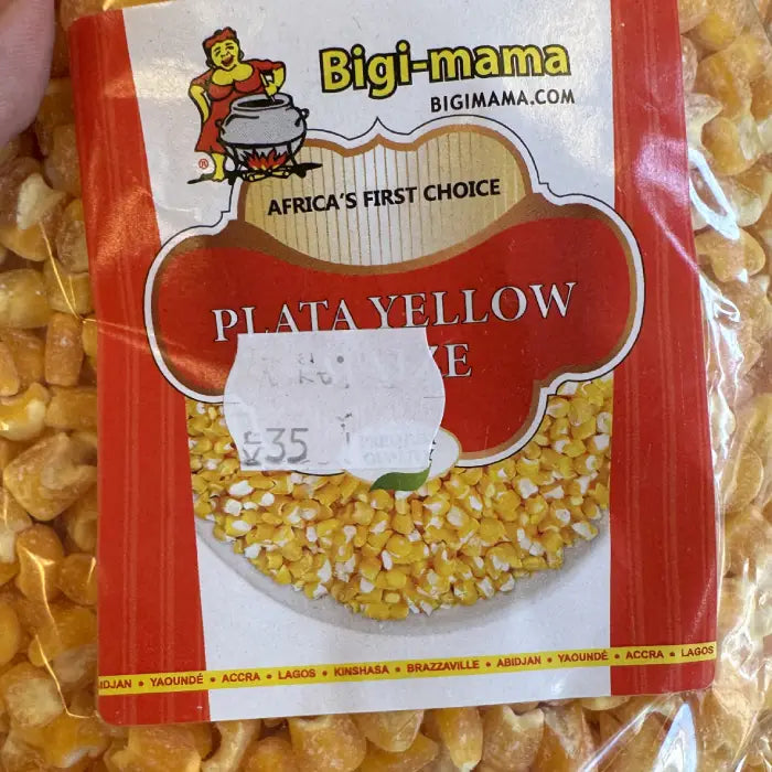 Big-mama Plata Yellow Maize - 900 Gr