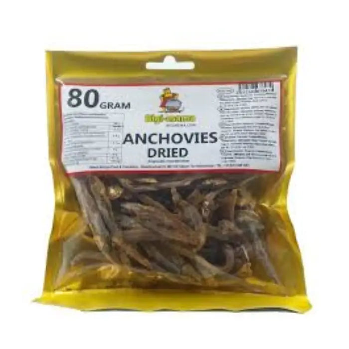 Bigi-mama Anchovies Dried - 80Gr