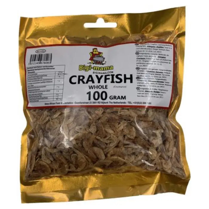 Bigi-mama Crayfish Whole - 100 Gr