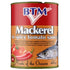 BTM Mackerel In Spicy Tomato Sauce - 425 Gr