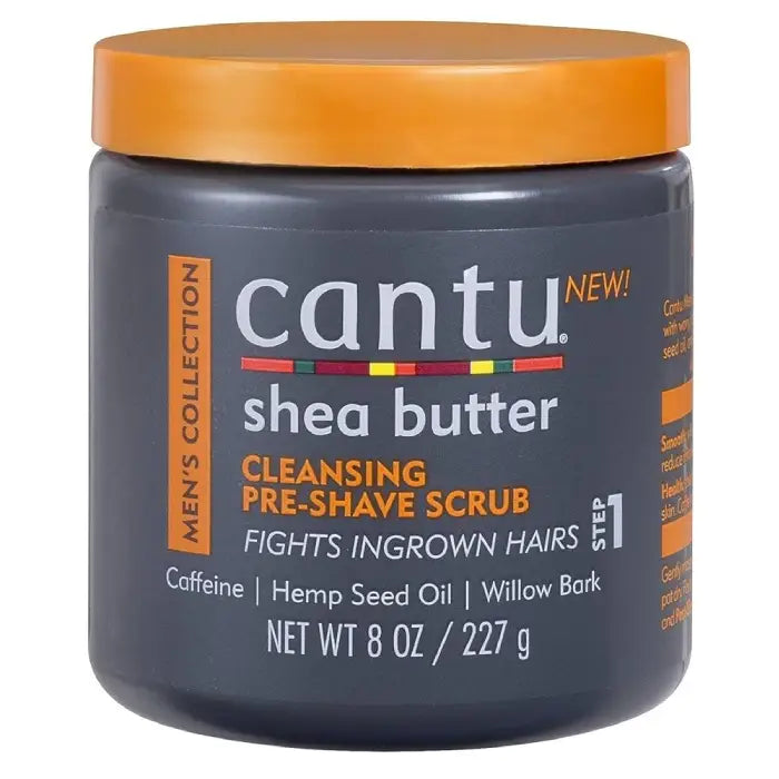 Cantu Mens Cleansing Pre-shave Scrub - 227 Gr