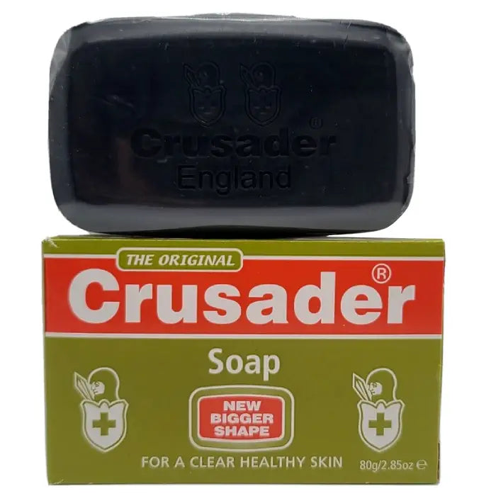 Crusader Safety Soap for Clean Healthy Skin - 80 Gr