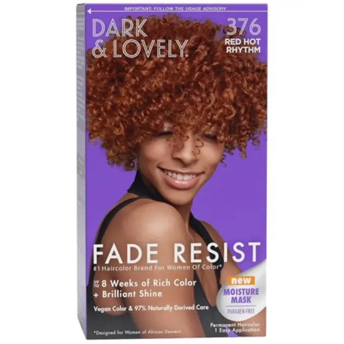 Dark & Lovely Color #376 Red Hot Rhythm Fade Resist