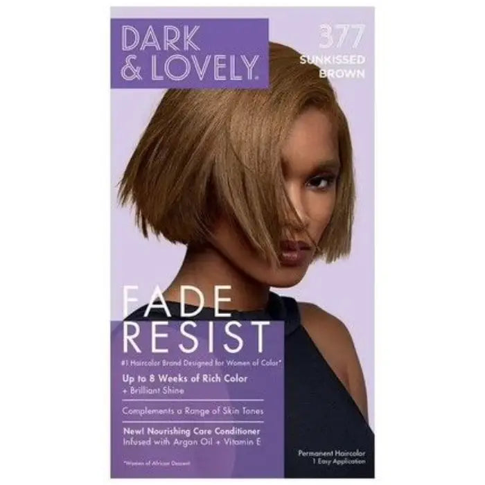Dark & Lovely Color #377 Sun Kissed Brown Resist