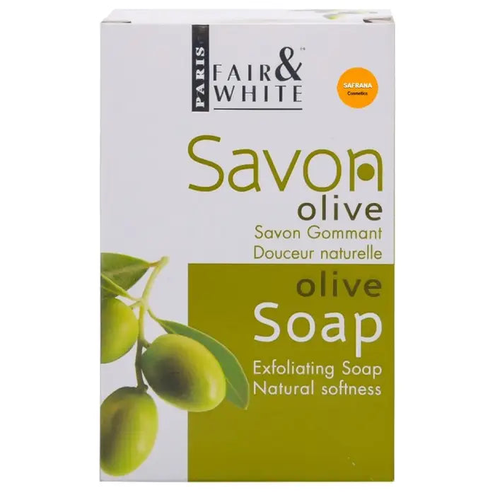 Fair and White Olive Soap Exfoliating Soap Natural