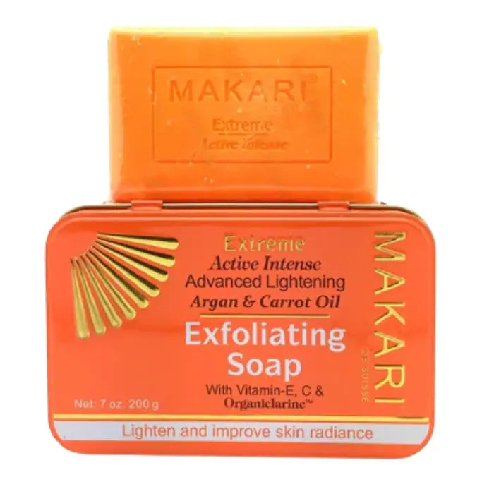 MAKARI Extreme Argan & Carrot Oil Exfoliating Soap - 200 Gr