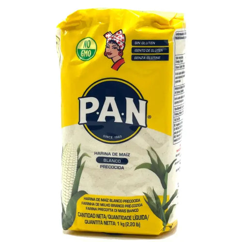 PAN No GMO White Corn Harina de Maiz - 1 kg