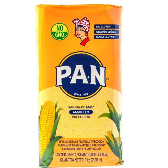 PAN No GMO Yellow Corn Harina de Maiz - 1 Kg