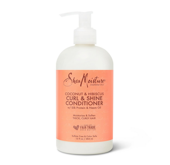 SheaMoisture Coconut & Hibiscus Curl & Shine Conditioner - 384 ml