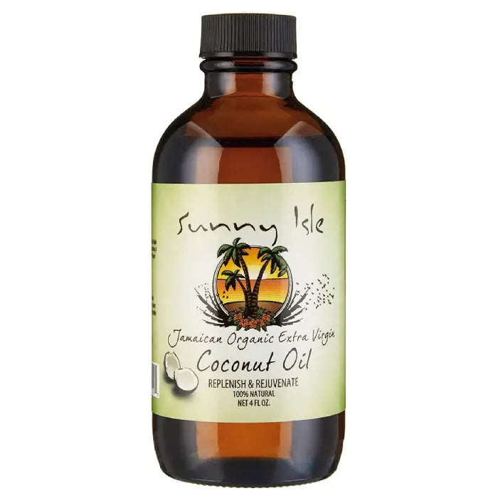 Sunny Isle Jamaican Organic Extra Virgin Coconut Oil - 119 ML