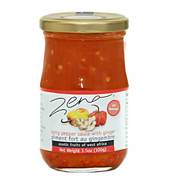 Zena Spicy Pepper Sauce With Ginger - 100 Gr